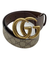 GUCCI          400593 GG Marmont Belt beige 400593