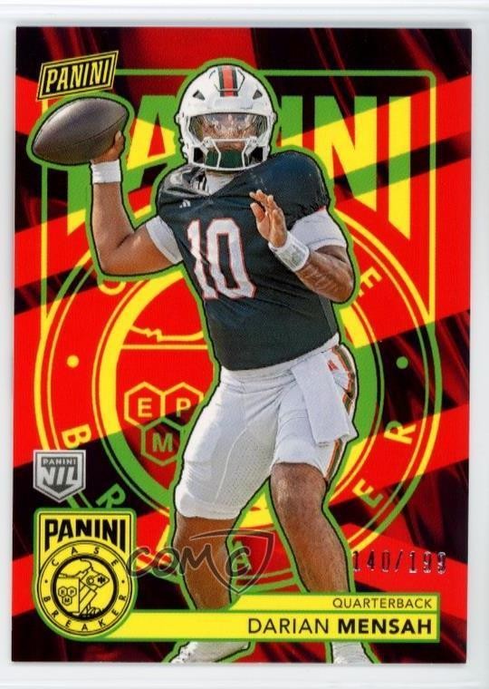 2026 Panini National Convention Case Breaker /199 Darian Mensah #CB37 v3r