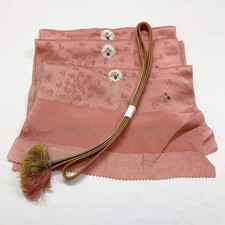 7380 Japanese Kimono Accessory Obiage and Obijime 2-piece Set Silk Shibori