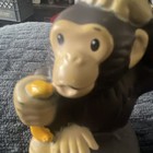 2011 Fisher Price Little People Zoo Talkers Chimpanzee Monkey with Banana — photo 5