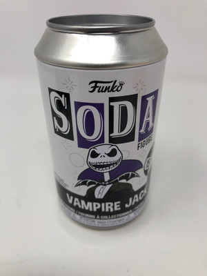SODA ソーダ缶　ファンコ　FUNKO VAMPIRE JACK Funko POP! Soda Nightmare Before Christmas Vampire Jack 4.25