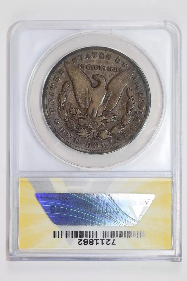 1903-S MORGAN DOLLAR ANACS VG8 - Image 2 of 2