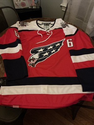 NWT #6 Jakob Chychrun SCREAMING EAGLE Washington Capitals JERSEY NEW 52