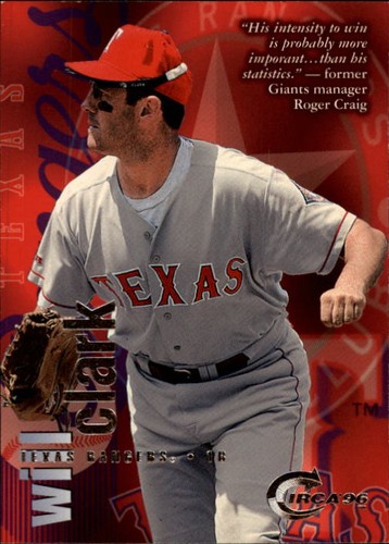 1996 Fleer Mark Clark #84 card