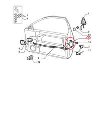 Porte avant et accessoires Fiat COUPE