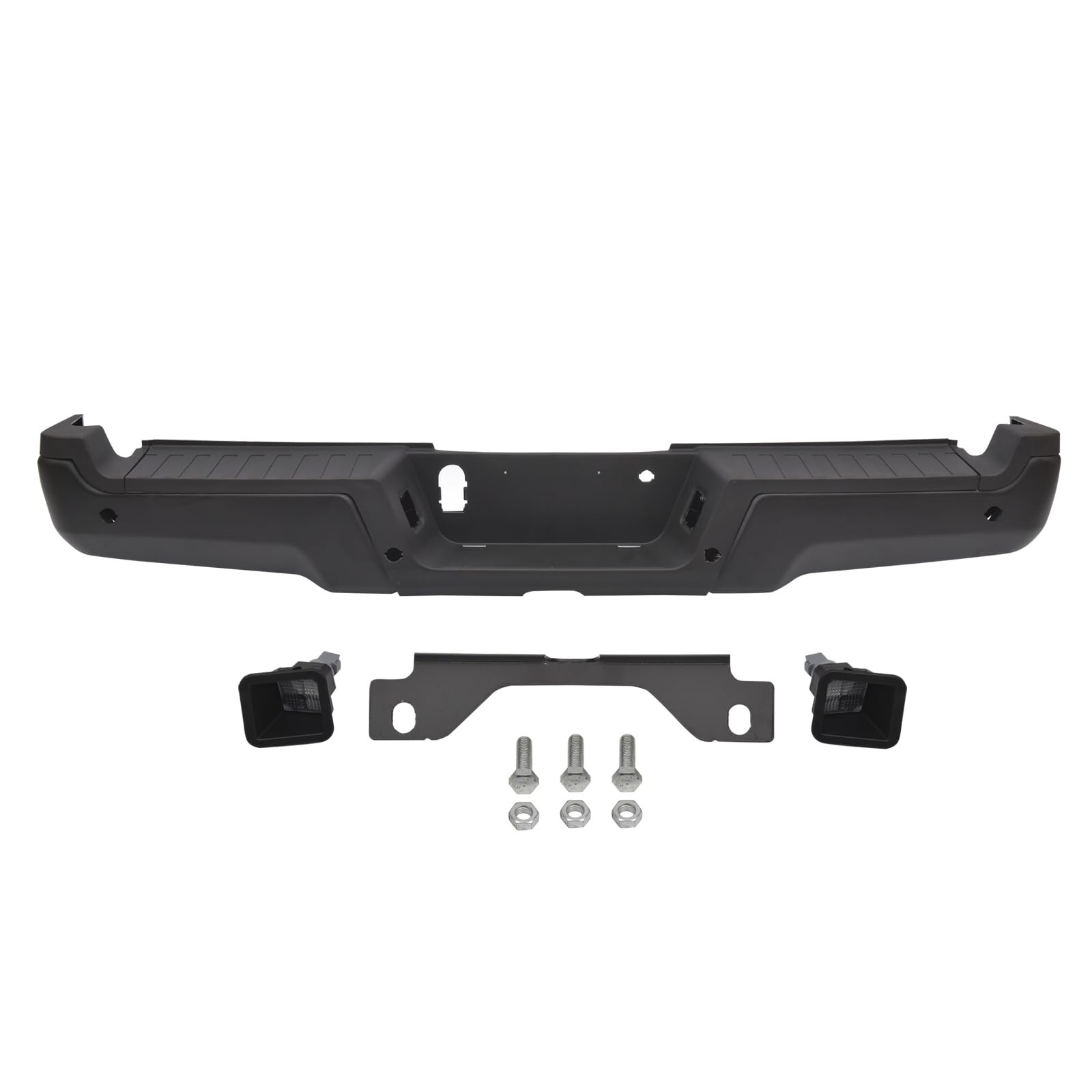 Rear Step Bumper for 2017 2022 Ford F250 F350 Super Duty Sensor Holes FO1103196