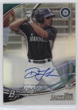 2016 Bowman Platinum Top Prospects Auto Drew Jackson #TPA-DJ Auto 0b3