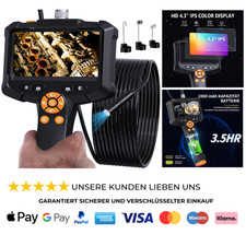 Endoskopkamera mit Licht 1080P HD 16,5m Flex