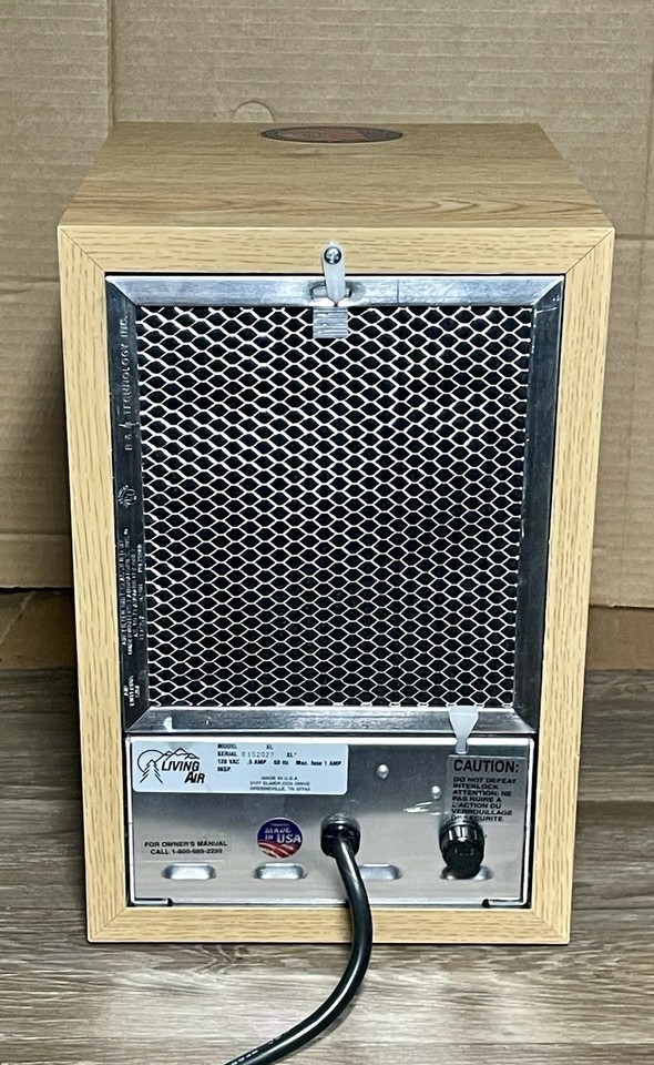 Living Air XL Alpine Air Purifier Sanitizer Ionizer Ozone Tested Clean ...