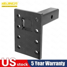 Pintle Hook Mount 3 Position Adjustable Trailer Hitch Receiver For 2 Trucks Pintle Hook Mount 3 Position Adjustable Trailer Hitch Receiver For 2 Trucks
