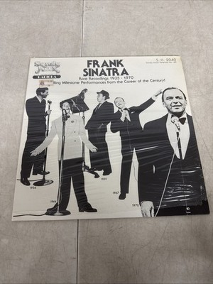 Frank Sinatra Lp Rare Recordings 1935-1970 On Sandy Hook - Vg++ To Nm