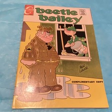Charlton Comics Beetle Bailey Complimentary Copy Comic Book Mort Walker Color