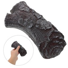  Camino Simulato Carbonio Led Leg Fiamma Artificiale per Falso