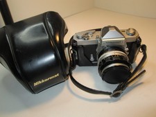 Nikon Nikkormat FTN w/ case  Nikkor 50mm f1.4 lens - Works Great