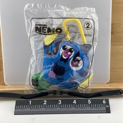Disney Finding Nemo #2 Dory McDonalds Happy Meal Plush Toy keychain