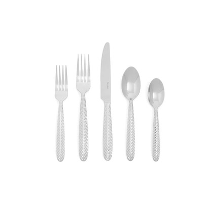 Botanic Garden Flatware Set Service 4 Utensil Sets - Dishwasher Safe Silverwa