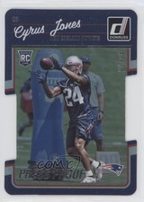 2016 Donruss Rookies Press Proof Silver Die-Cut 46/75 Cyrus Jones #310 2r7