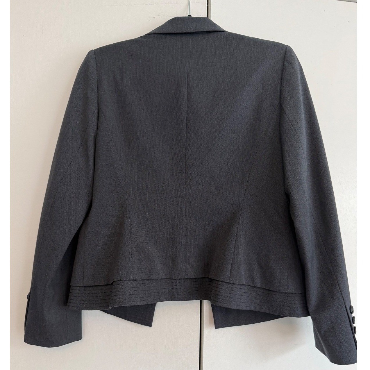 Halogen Womens Gray Two Button Blazer Jacket Size… - image 6