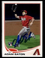 2013 Topps #79 Adam Eaton On Card Autograph