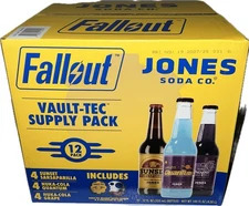 Fallout Vault-Tec Supply Pack Jones Soda Co 12 Pack