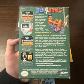 Arch Rivals (NES Nintendo) Tested - Authentic - Includes Poster & Registration