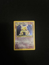 Pokémon Alakazam TCG Base Set 2 1/130 Holo Unlimited Rare NM Condition