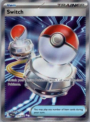 Switch Ultra Rare ME02: Phantasmal Flames 123/094 NM