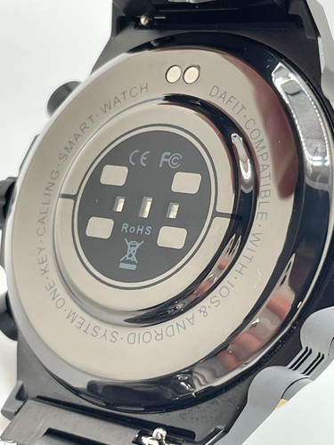 Souyie SW-7 Black One Key Calling Smartwatch With User Manual - Photo 6 sur 12