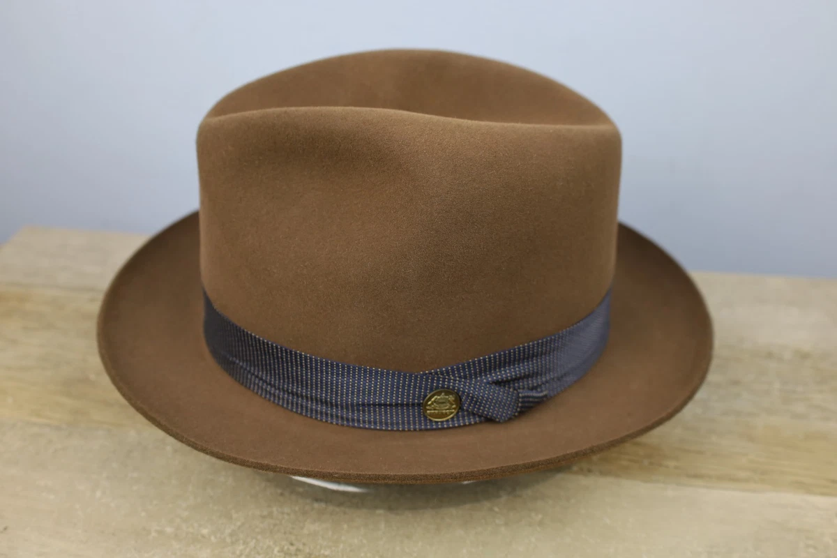 Stetson Fedora/Trilby Vintage Hats for Men 7 1/4 Size for sale | eBay