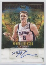 2018-19 Panini Court Kings 13/149 Henry Ellenson #CK-HEL Auto 6t7