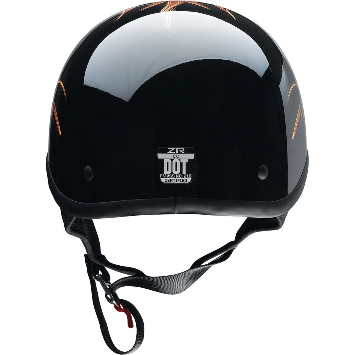Z1R CC Beanie Hellfire Helmet Orange Small 0103-1346 for sale