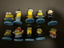 Minions Egg Chocolate Figure Set di 10 Giocattoli da Collezione Autentico Divertente Giappone