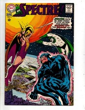 THE SPECTRE #3 WILDCAT Guest Stars! NEAL ADAMS Art! Mike Friedrich'68 Script 9.4