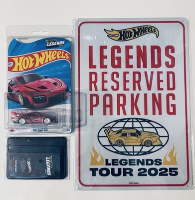 Hot Wheels Legends Exclusive 2025 US Tour Bundle with LE Metal