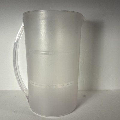 Mr. Coffee Iced Tea Maker TM1 Replacement 2 Quart Frosted Pitcher No Lid