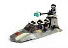 Retired 2008 LEGO Star Wars Rebel Scout Speeder (7668) Complete Build & Minifigs