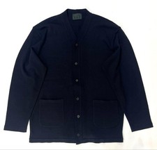 A.A.R Yohji Yamamoto Navy Cardigan, Size M