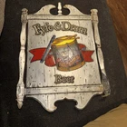 VINTAGE FYFE & DRUM BEER SIGN Cardboard