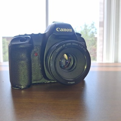 Canon EOS 5D Mark II 21.1MP DSLR Camera with EF 50mm f/1.8 STM Lens