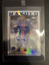 2024-25 Topps Chrome UEFA Club Competitions Senny Mayulu #CA-SM Auto