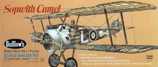 Guillows 801 British WWI Fighter Sopwith Camel 28" Wingspan Aircraft Plane Kit