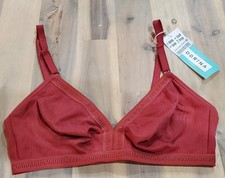 Dorina Women's Tiffany Non Padded Wirefree Bralette - Red Size 36B