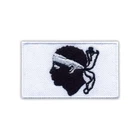 Flag of Corsica - 2.2" Patch/Badge Embroidered