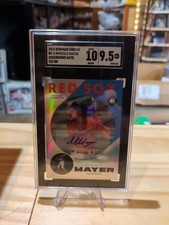 SGC 9.5 Marcelo Mayer 2022 Bowman Ascensions Auto /100 Boston Red Sox