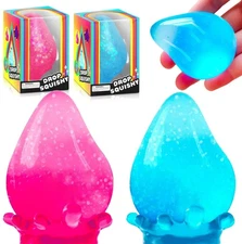 2-Pack Dream Squishy Stress Balls Adults Fidget Toys Sensory Relief Blue Pink