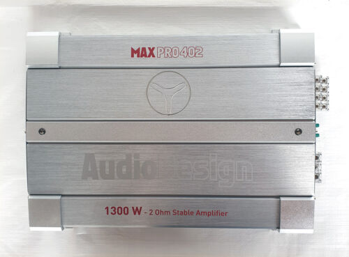 4 kanal Endstufe/Verstärker Audiodesign MAX Pro 402 - Bild 4 von 6