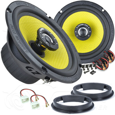 GROUND ZERO LAUTSPRECHER für FORD FIESTA  18 MK8 ab 2017 Front Tür 130W #A5WE