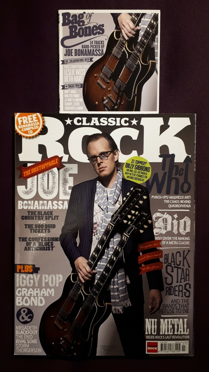 Classic Rock 3 Magazine Bundle +CDs Bonamassa Dio Slash ZZ Classic Rock 3 Magazine Bundle +CDs Bonamassa Dio Slash ZZ