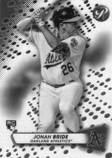 2023 Topps Pristine RC Jonah Bride Rookie Oakland Athletics #70
