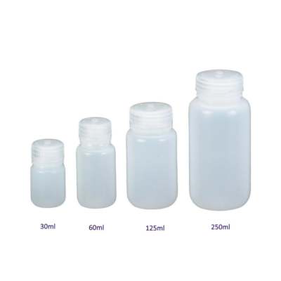 Nalgene HDPE Weithals-Rundbehälter 30 ml bis 250 ml